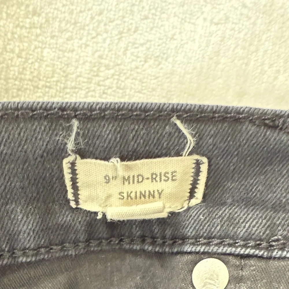 Madewell Black Straight Leg Jeans Timeless Style